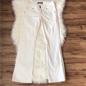White Flare Hudson Jeans
